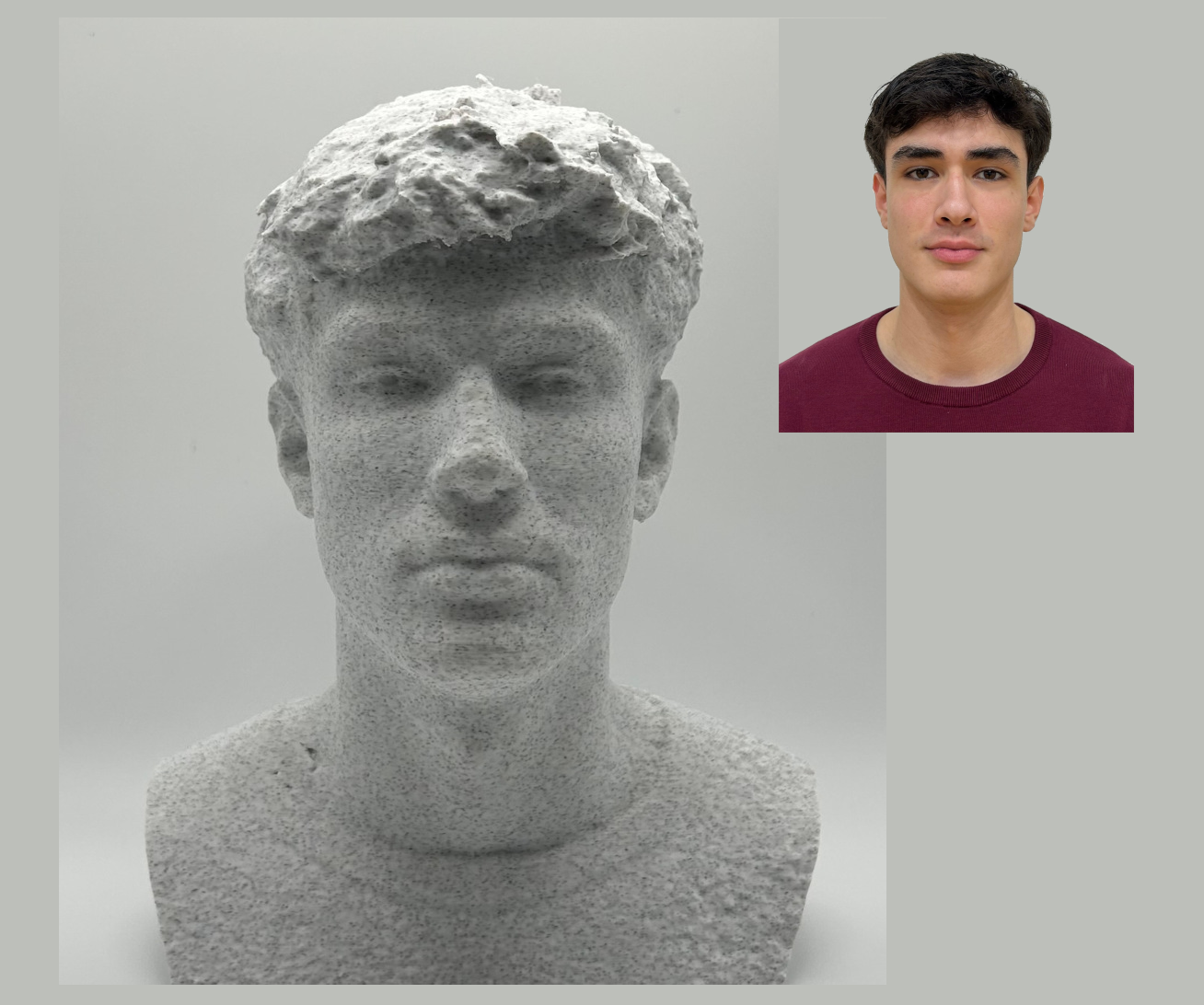 bust of a person