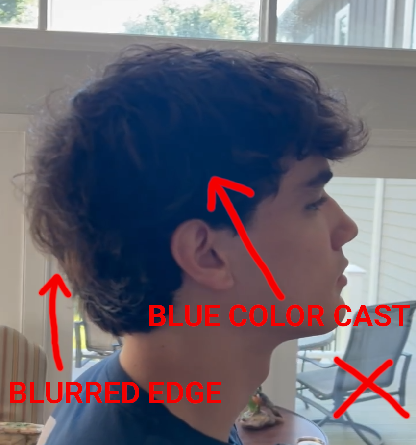 image of blurred edge bust video